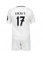 Real Madrid Lucas Vazquez #17 Replika Hemmakläder Barn 2024-25 Kortärmad (+ byxor)